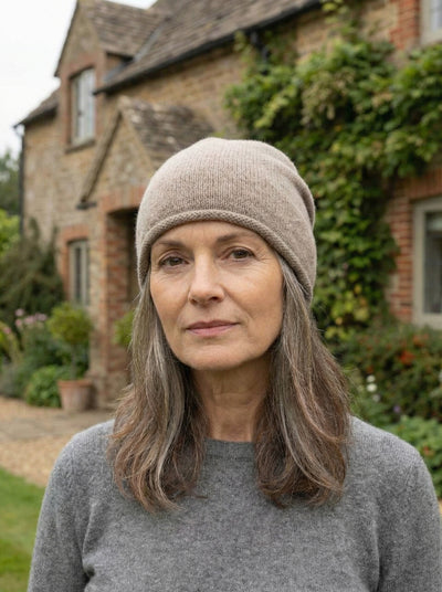 Kate in Roxy Cashmere Beanie