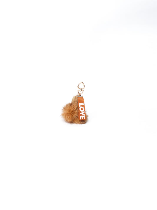 Sleeping Baby Charm Brown