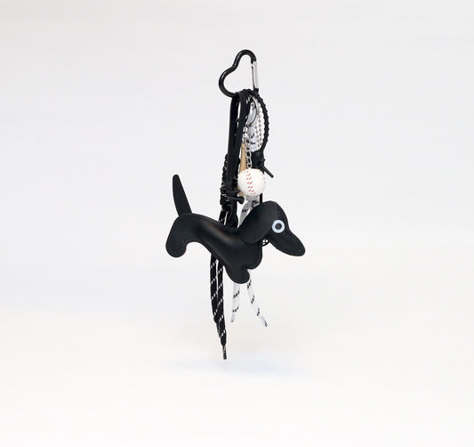 Dog Charm Black