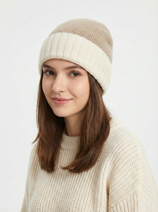 Bicolor Beanie