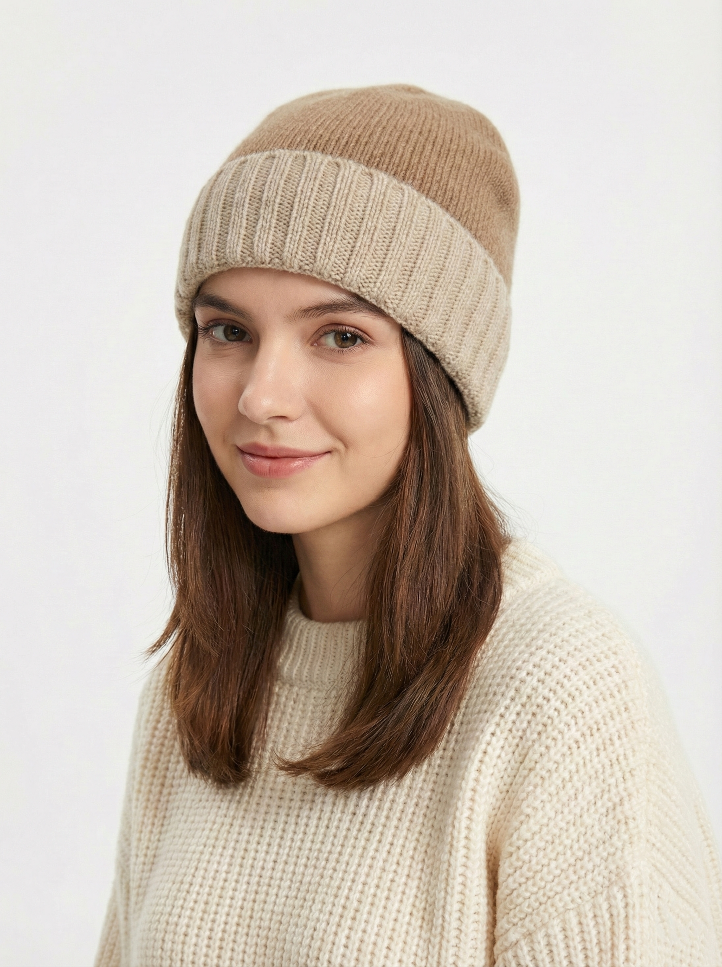 Bicolor Beanie
